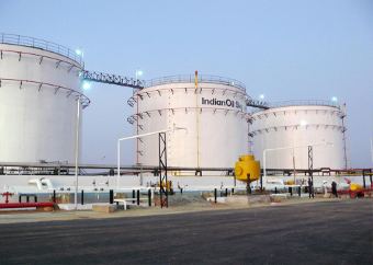 Резервуары компании Indian Oil Corporation