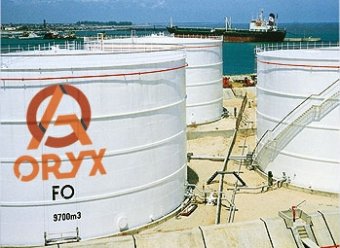 Резервуары компании Oryx Oil and Gas