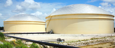 Резервуары компании Statoil на Багамах