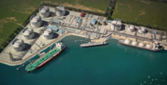 Сингапурский терминал для хранения сжижегных природных газов