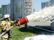 На нефтебазе «Газпромнефть-Кузбасс» в Гурьевском районе прошли противопожарные учения