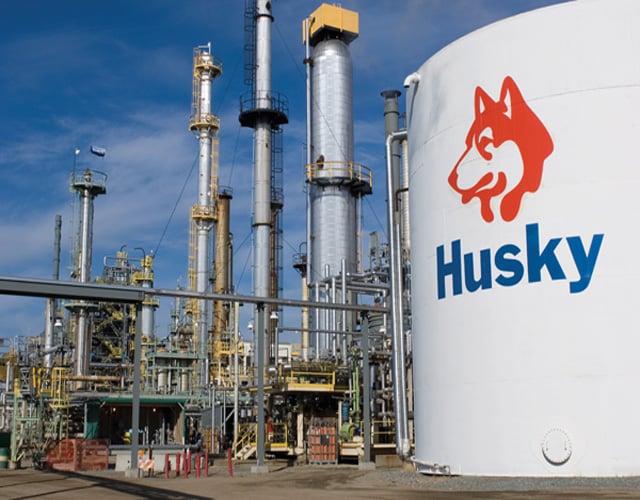 Резервуары для хранения нефти компании Husky Energy Резервуары для хранения нефти компании Husky Energy