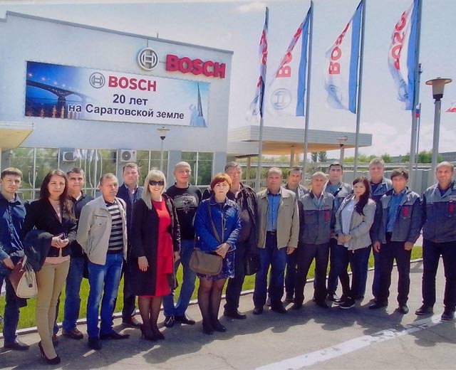Экскурсия на завод Bosсh Экскурсия на завод Bosсh