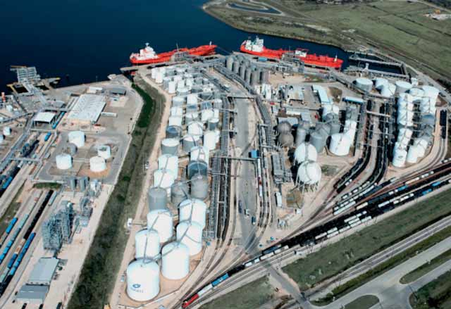 Резервуары компании Odfjell Резервуары компании Odfjell