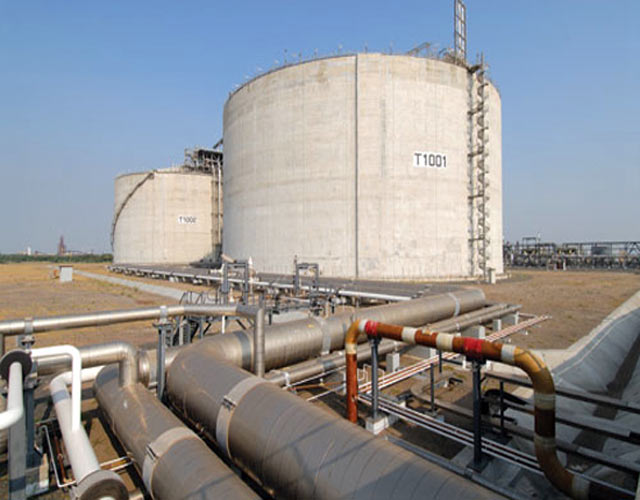 Резервуары компании Tokyo Gas Co. Резервуары компании Tokyo Gas Co.