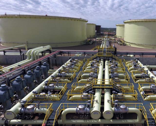Терминал компании Gibson Energy Терминал компании Gibson Energy