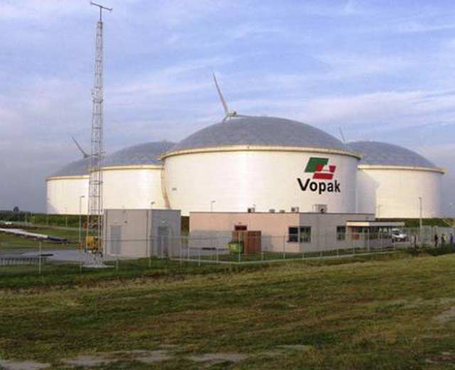 Топливные резервуары Royal Vopak