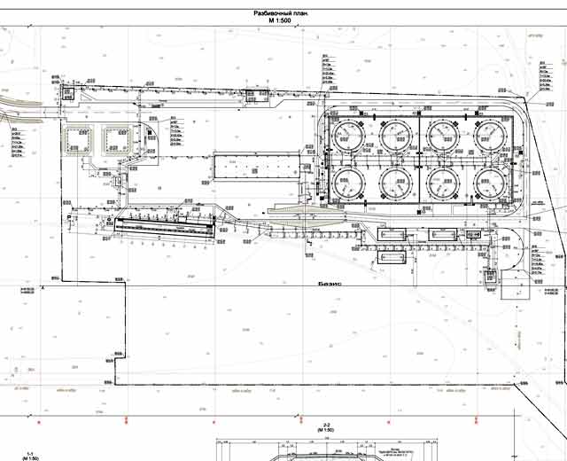 Проектирование нефтебаз