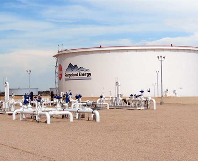 Нефтяной резервуар Rangeland Energy